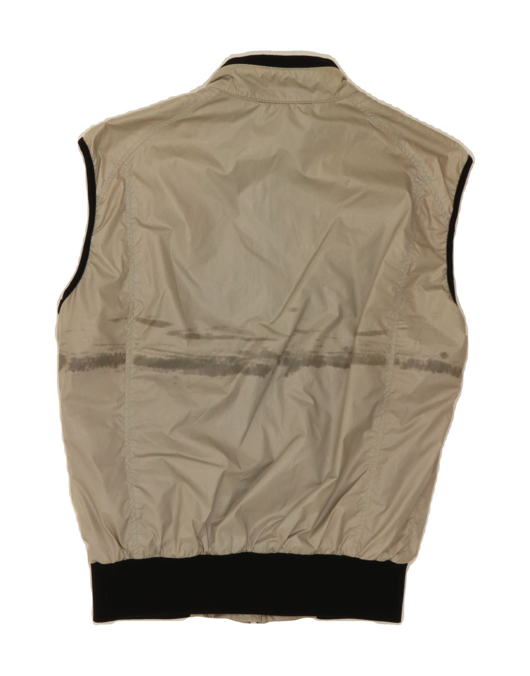 REFRIGIWEAR Mens Gilet UK 36 Small Beige Polyester Vintage Refrigiwear and Second-Hand Refrigiwear from Messina Hembry 