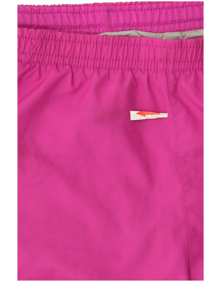 Nike Short de sport pour femme UK 12 Violet moyen Polyester