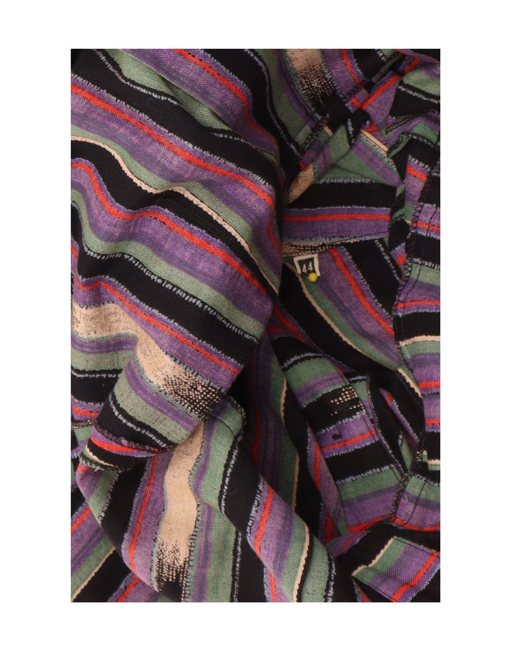 Robe A-Line Femme Vintage IT 44 Rayé Multicolore Moyen