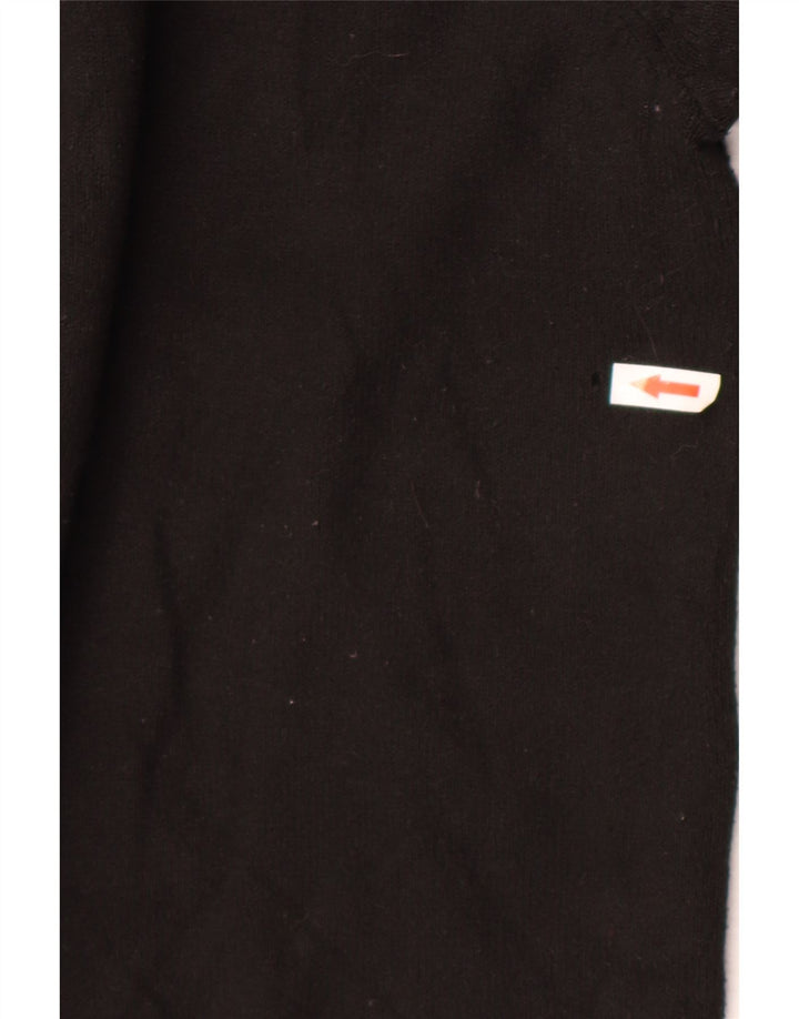 Marks & Spencer Pull col roulé pour homme Petit Noir Polyester