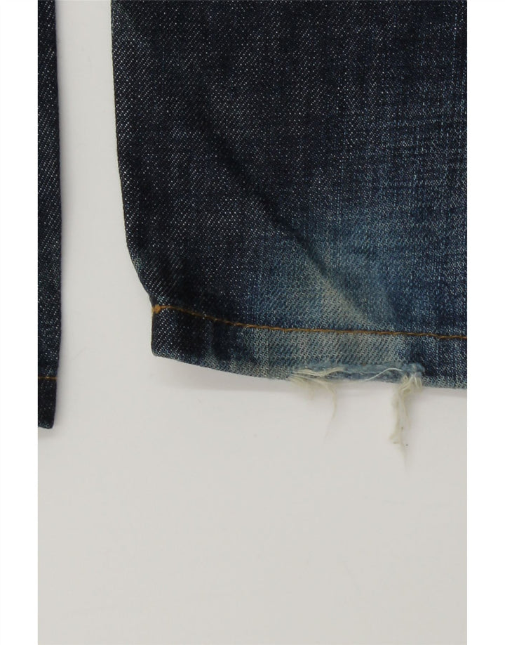 Fat Face Jean Slim Homme W32 L34 Bleu Marine Coton