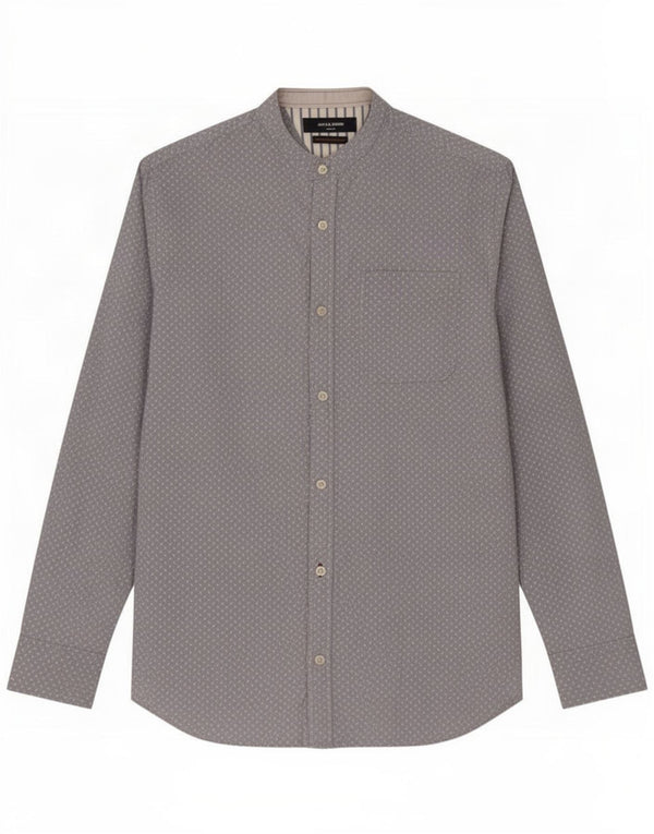 Jack & Jones Chemise Homme Bleu Moyen En Coton À Pois