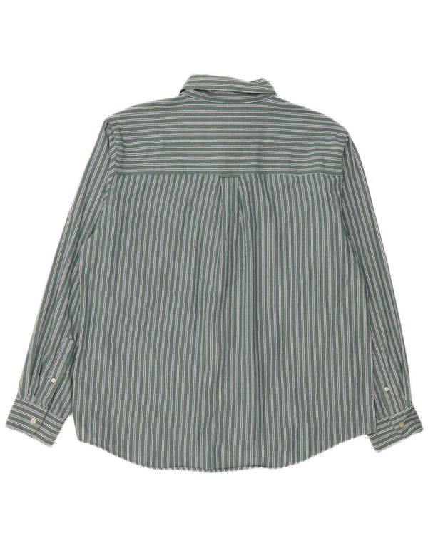 Chaps Chemise Homme XL Vert Rayé Coton