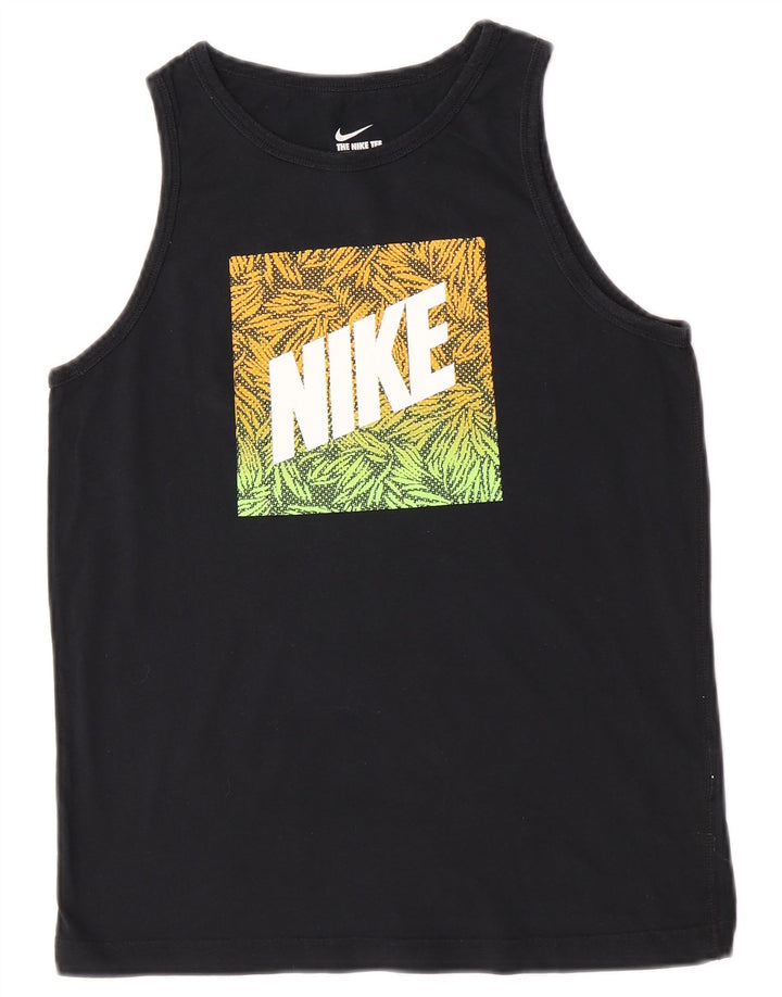 Nike Garçons Athletic Cut Graphic Débardeur 12-13 ans Grand Noir