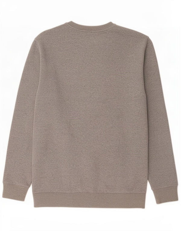 Vans Mens Graphic Sweatshirt Jumper Large Gris Moucheté Coton