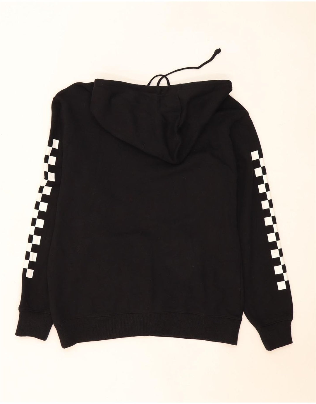 Vans Pull à capuche graphique en coton géométrique noir moyen pour homme
