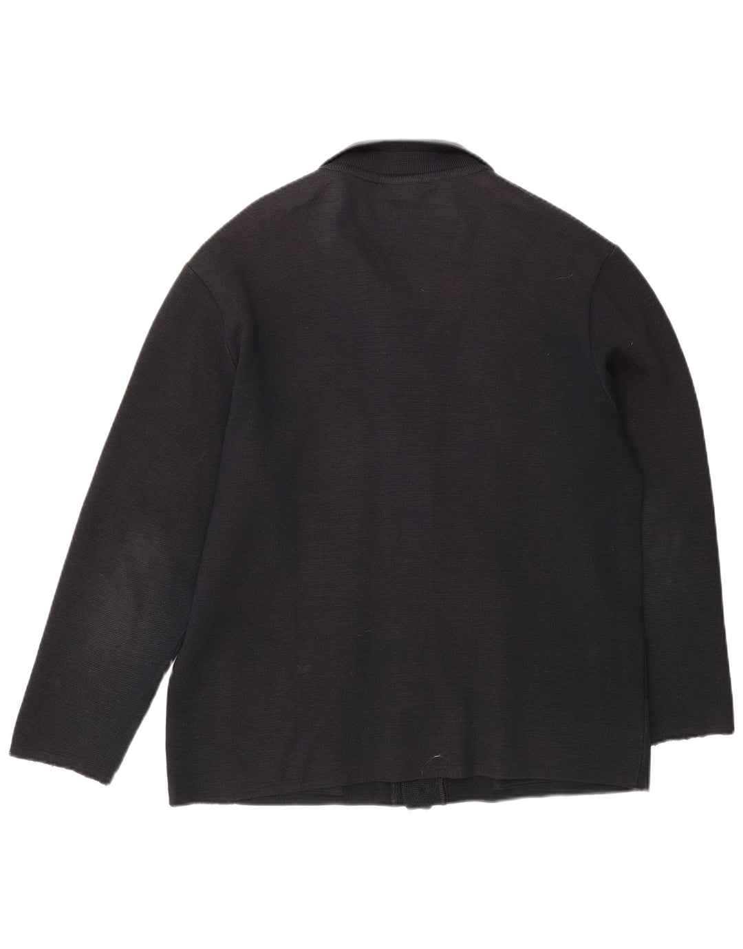 Lacoste Cardigan Homme Pull IT 52 Large Bleu Marine Laine