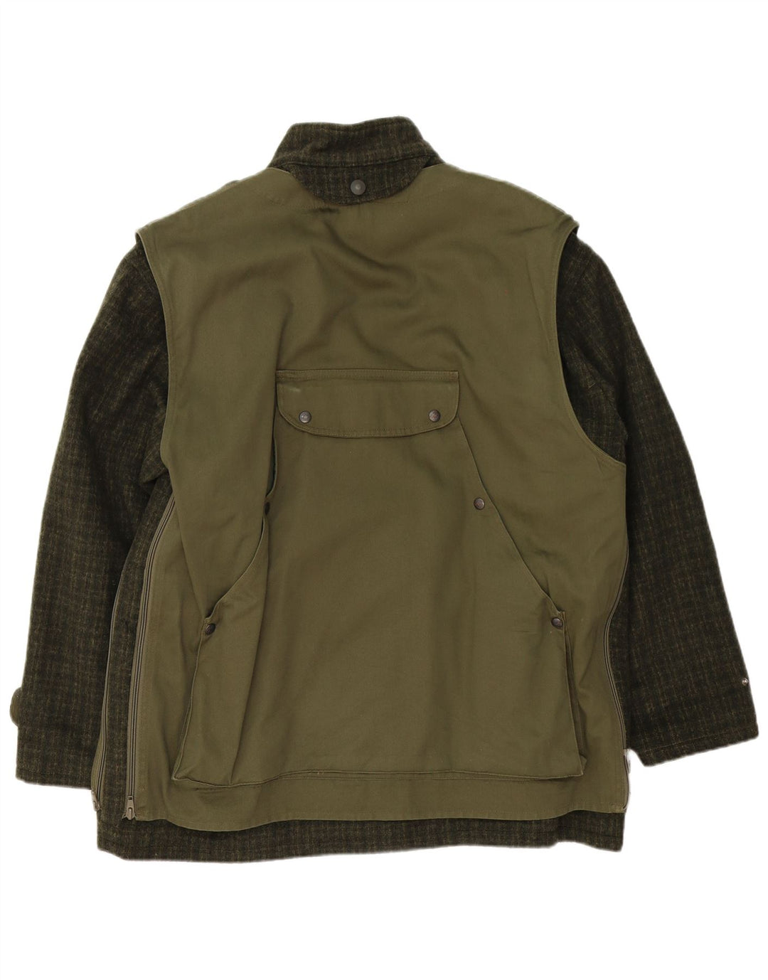 Belfe & Belfe Veste Utilitaire Homme IT 54 2XL Laine à Carreaux Vert