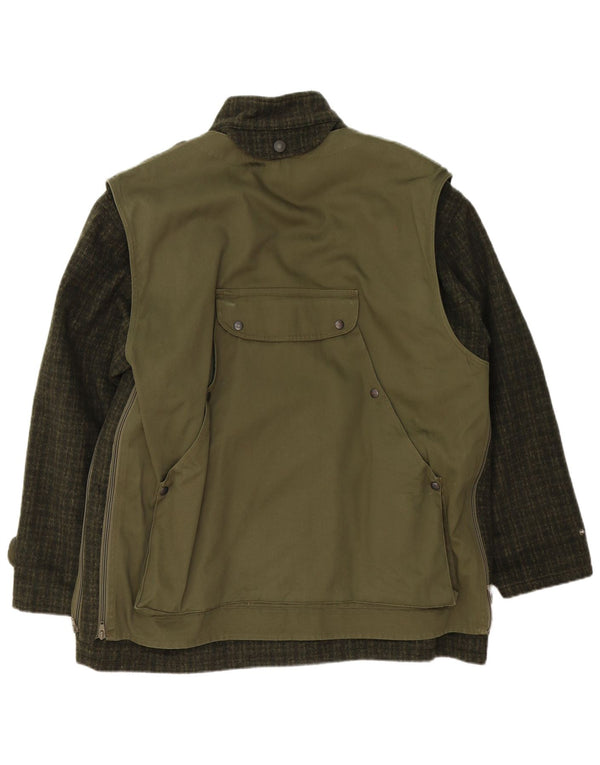 Belfe & Belfe Veste Utilitaire Homme IT 54 2XL Laine à Carreaux Vert
