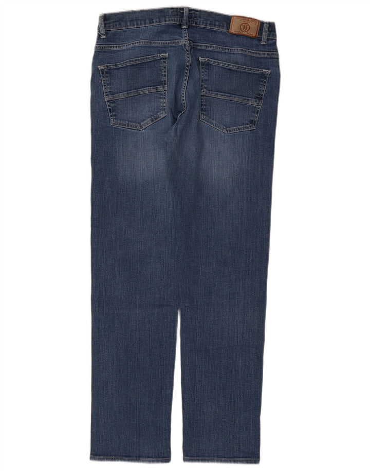 Trussardi Jean Droit Effet Déchiré W32 L30 Bleu