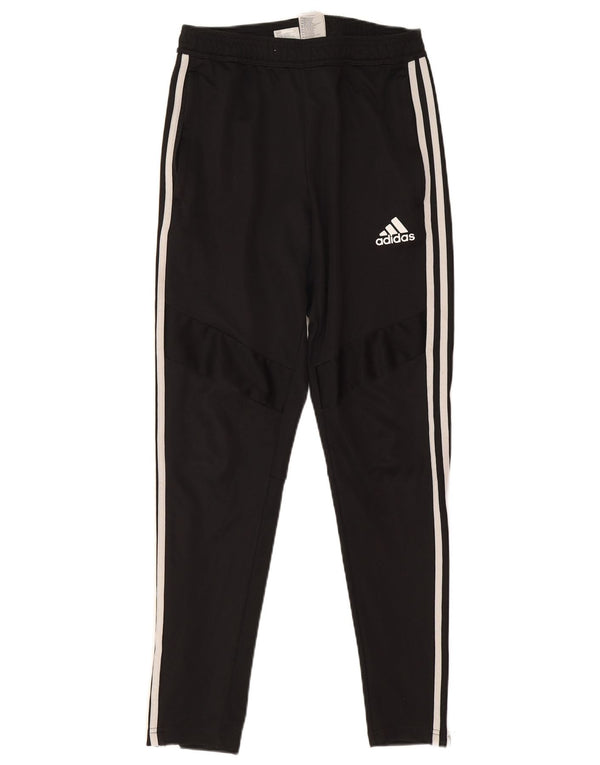 Adidas Pantalon de survêtement pour femme UK 8 Small Noir Polyester