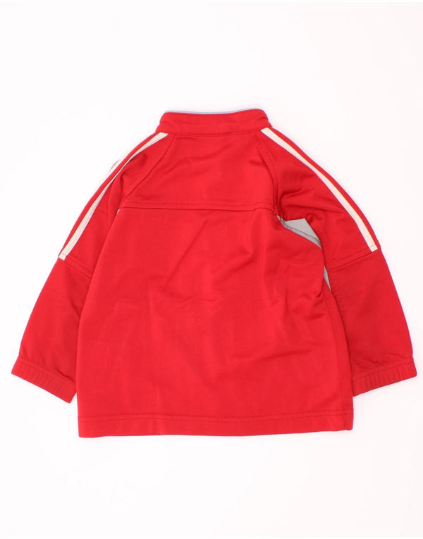 Adidas Veste de survêtement bébé garçon 12-18 mois Rouge Polyester