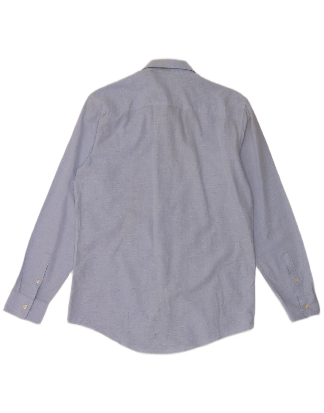 ZARA Chemise Slim Fit Grand Bleu Coton Homme