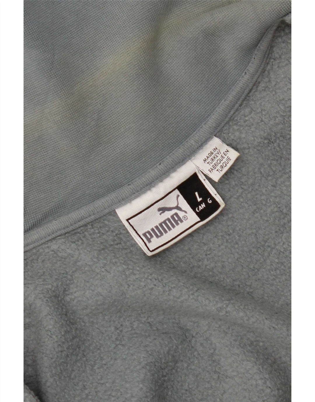 Puma Veste de survêtement graphique pour homme, grand, bleu