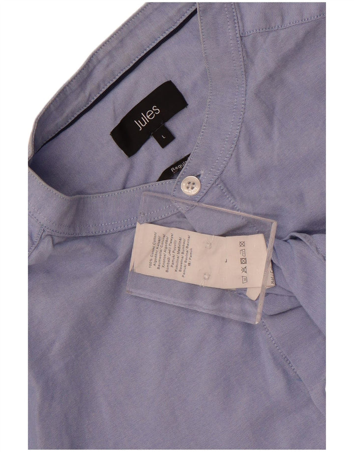 Jules Chemise Regular Fit Grand Bleu Coton Homme