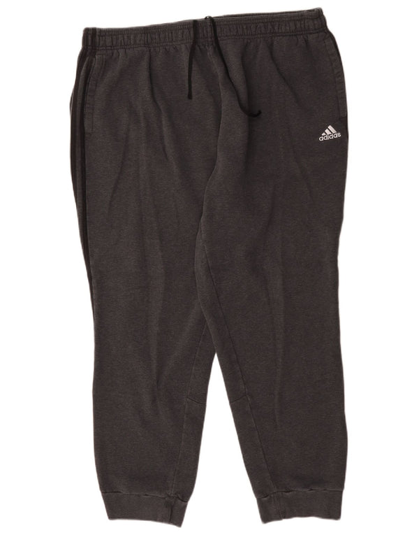 Adidas Pantalon de survêtement pour homme Joggers 2XL Gris Coton