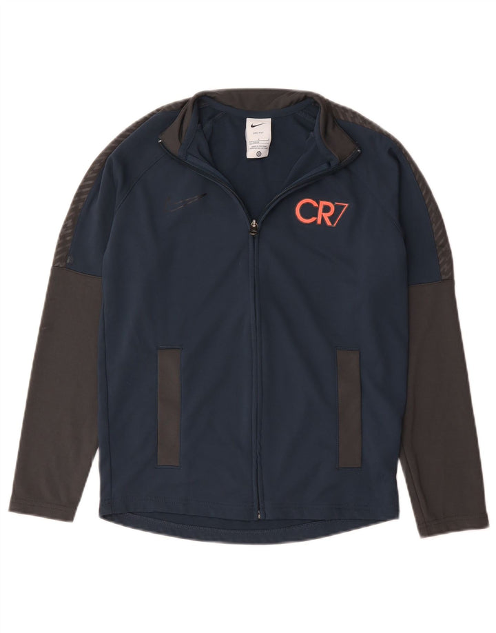 Nike Veste de survêtement pour garçon 12-13 ans Bleu marine Taille L