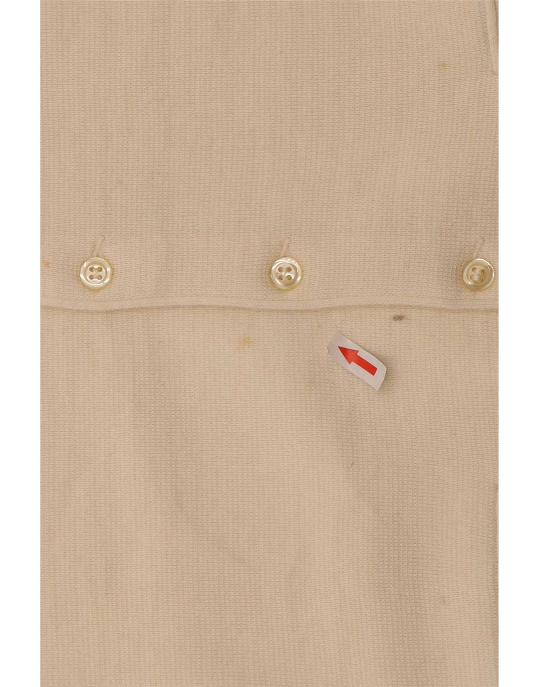 Il Granchio Gilet Tricot Homme Petite Laine Blanche