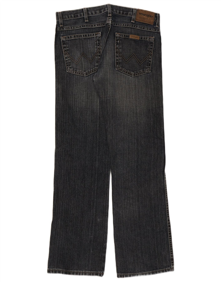 Wrangler Jean Bootcut Homme W31 L32 Bleu Marine Coton