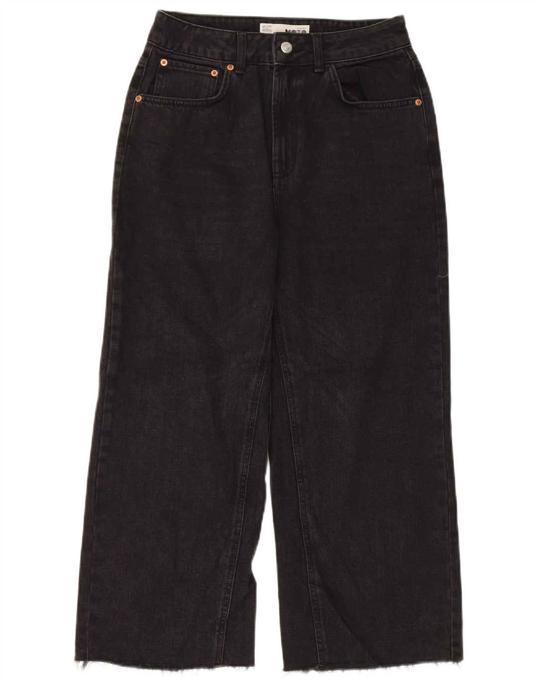 TOPSHOP Jean large femme W28 L23 noir polyester