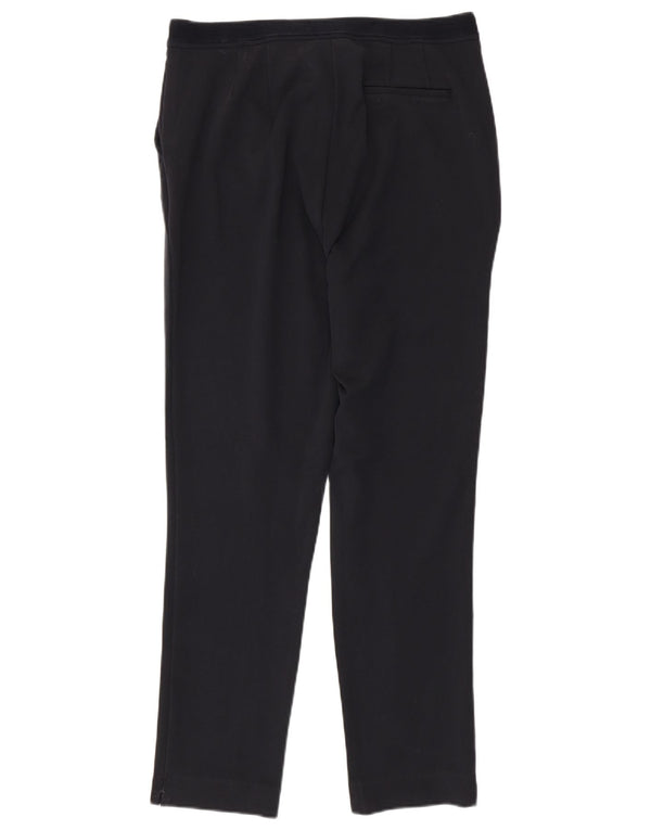 Marks & Spencer Pantalon décontracté slim pour femme UK 14 Large W32 L30 Bleu marine