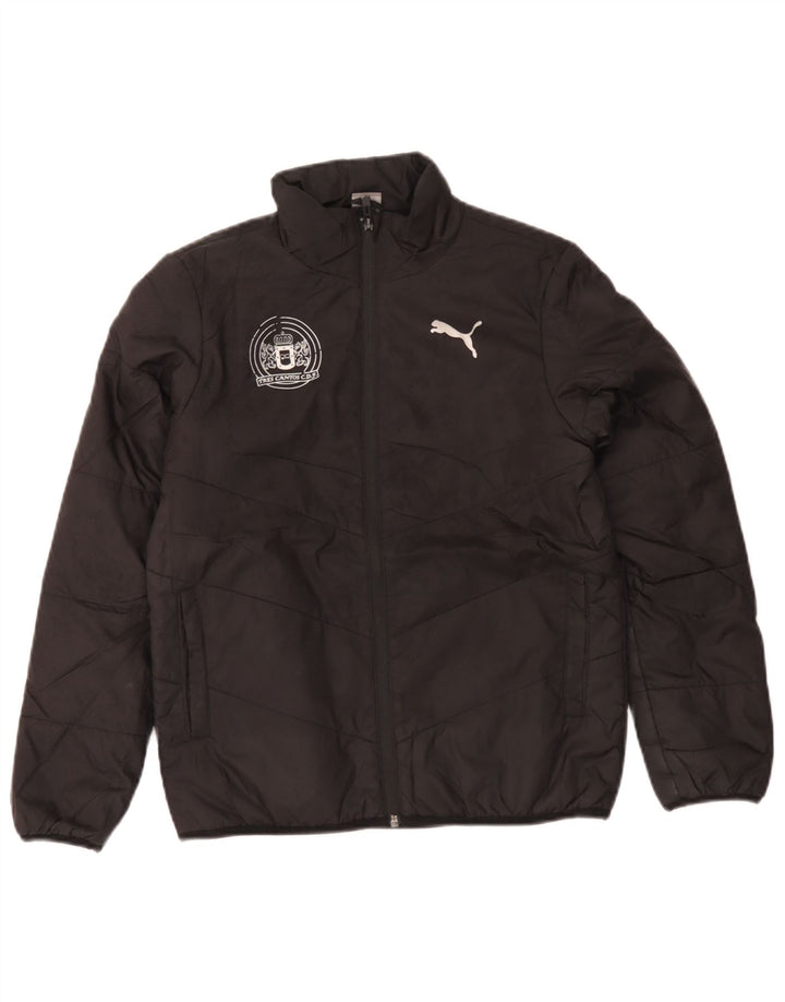 Puma Veste matelassée graphique garçon 11-12 ans noir