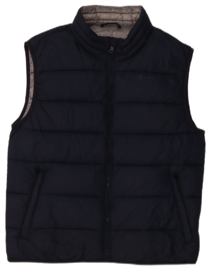 Champion Gilet rembourré pour homme UK 38 Bleu marine moyen
