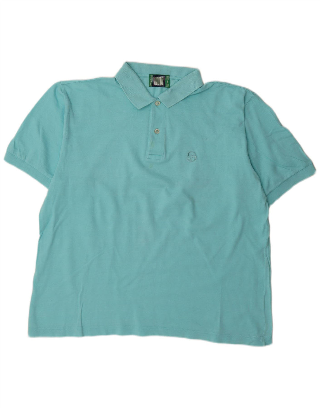 Sergio Tacchini Polo Homme XL Coton Turquoise