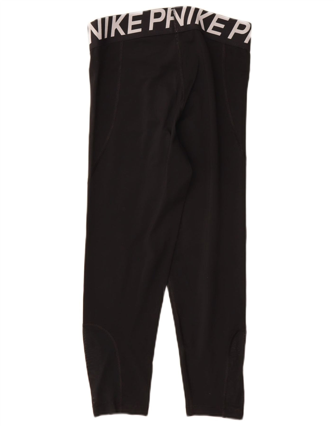 Nike Legging Capri Graphique Femme UK 12 Polyester Noir Moyen