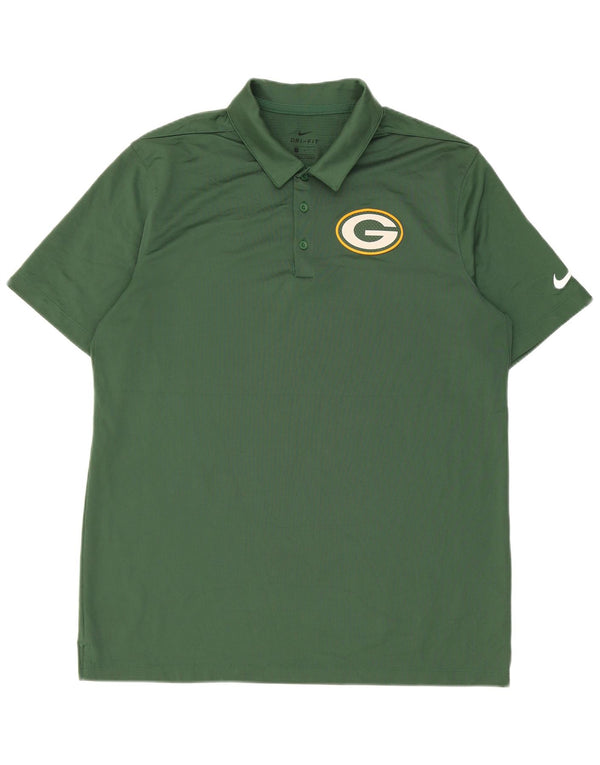 Nike Hommes Green Bay Packers Polo Grand Polyester