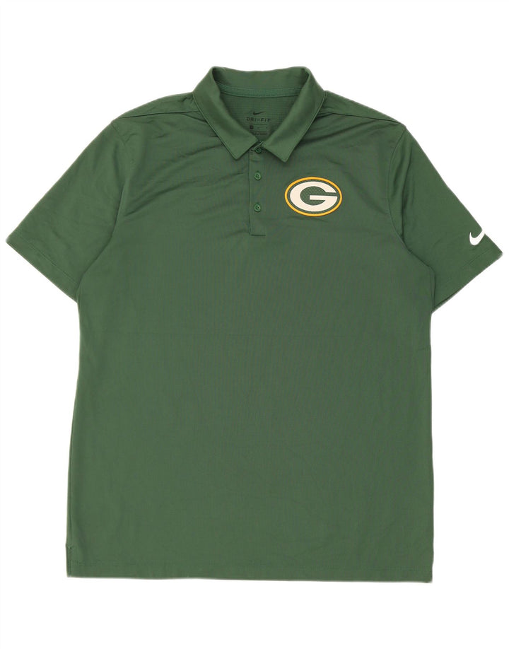 Nike Hommes Green Bay Packers Polo Grand Polyester