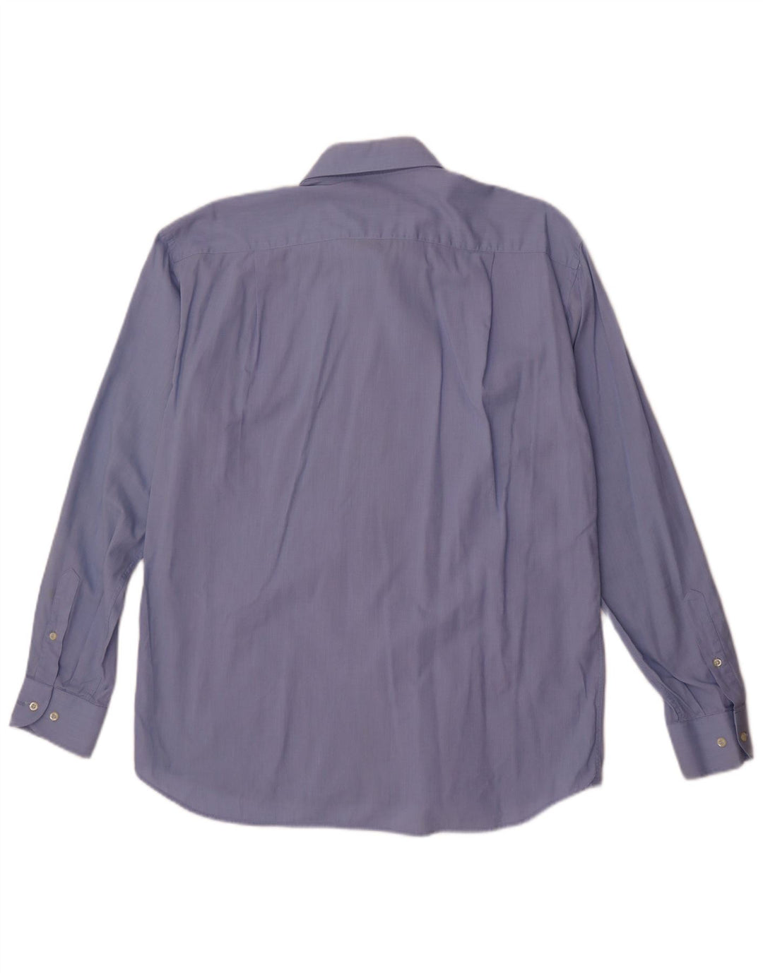 Roccobarocco Chemise Homme Taille 42 16 1/2 Grand Coton Bleu