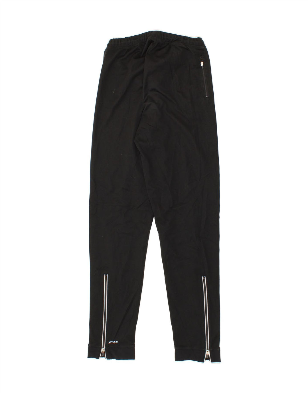 MOUNTAIN EQUIPMENT Mens Tracksuit Trousers Small  Black Polyester Vintage Mountain Equipment and Second-Hand Mountain Equipment from Messina Hembry 