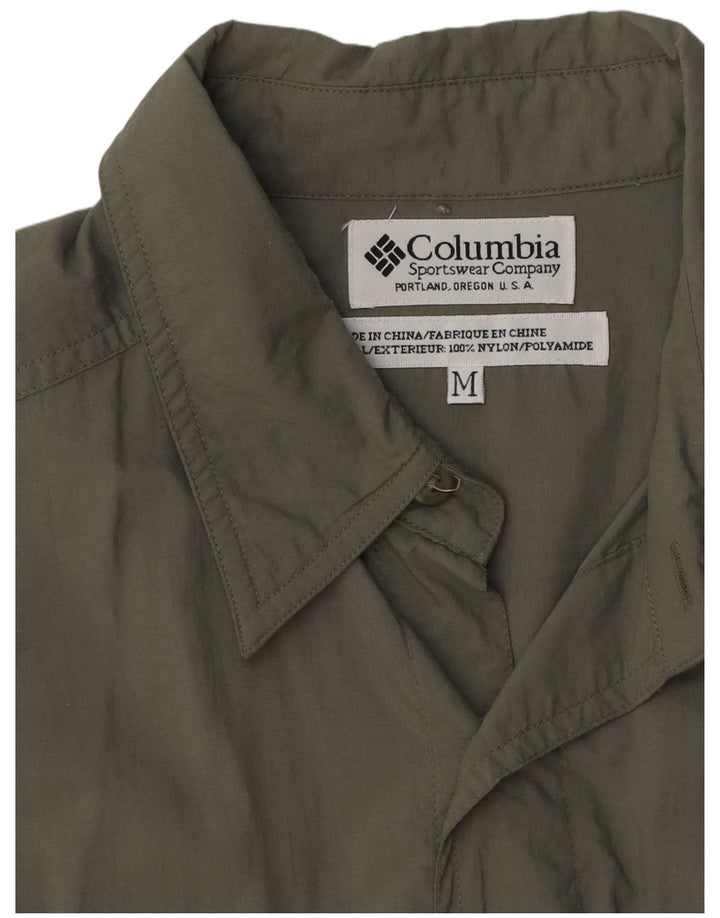 Columbia Chemise à Manches Courtes Homme Medium Khaki Nylon
