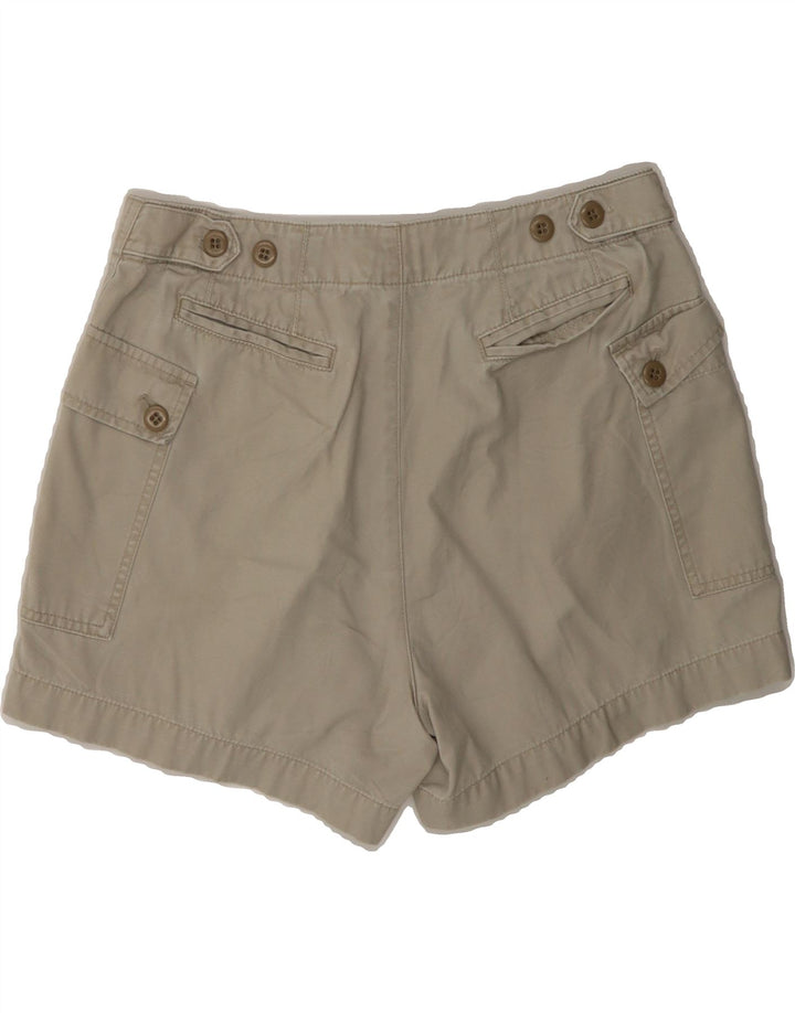 J. CREW Womens Casual Shorts US 6 Medium W28 Beige Cotton Vintage J. Crew and Second-Hand J. Crew from Messina Hembry 
