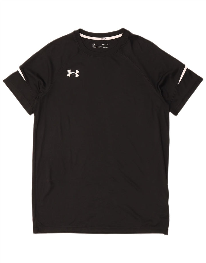 Under Armour T-Shirt Heat Gear Homme Petit Noir Polyester