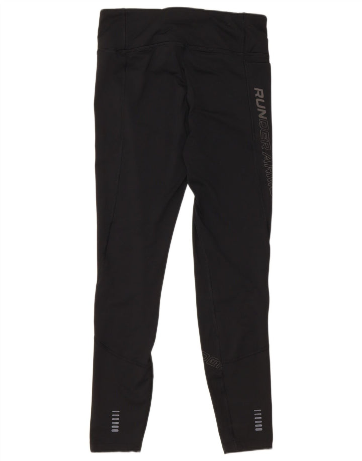 Under Armour Legging Capri Cold Gear Graphic pour femme UK 12 Noir moyen