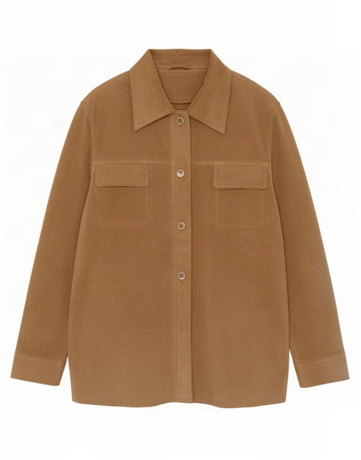 veste en daim femme vintage UK 18 XL Beige