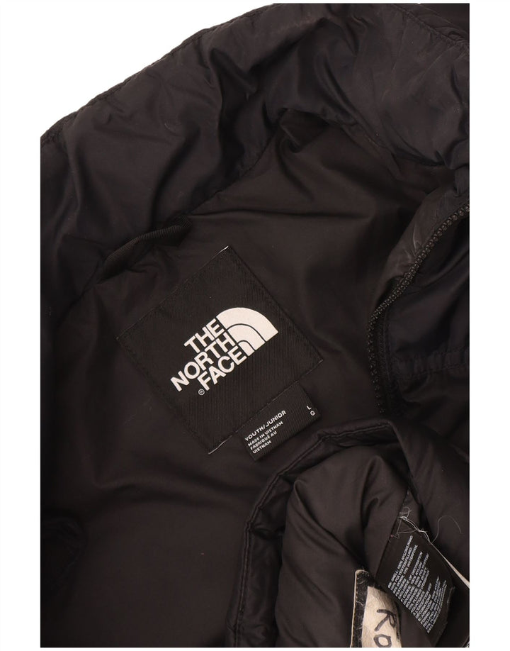 The North Face Veste rembourrée pour garçons 11-12 ans Large Noir Nylon