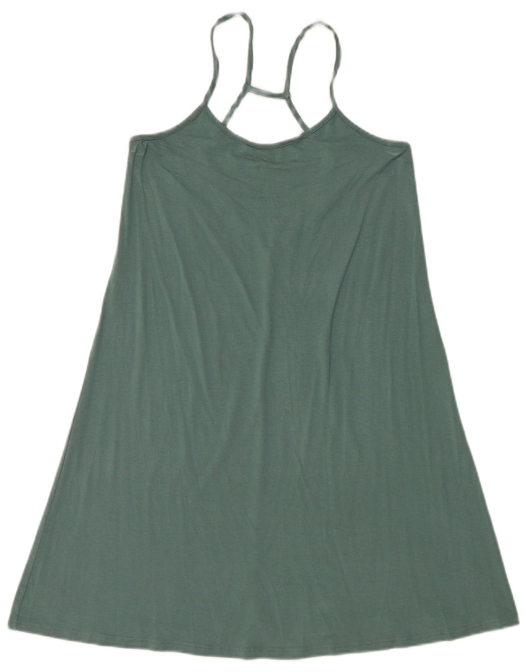 BENETTON Haut dos nu pour femme UK 8 Small Vert