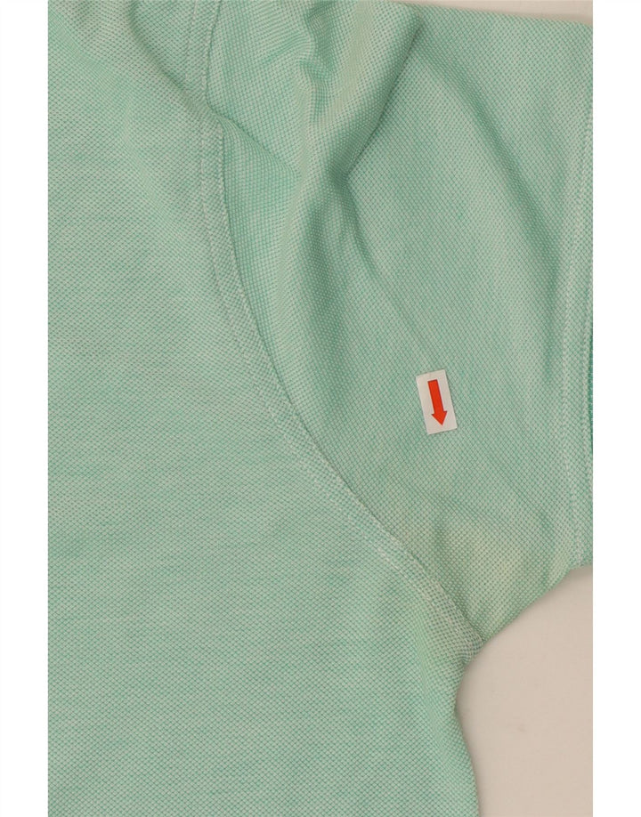 HUGO BOSS Polo Regular Fit Homme Turquoise Moyen
