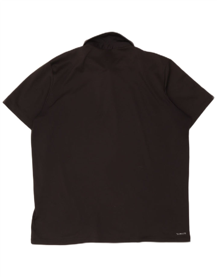 Adidas Homme Climalite Polo XL Noir Polyester