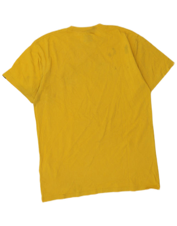 Vans T-Shirt Graphique Coupe Classique Homme Jaune Moyen Coton