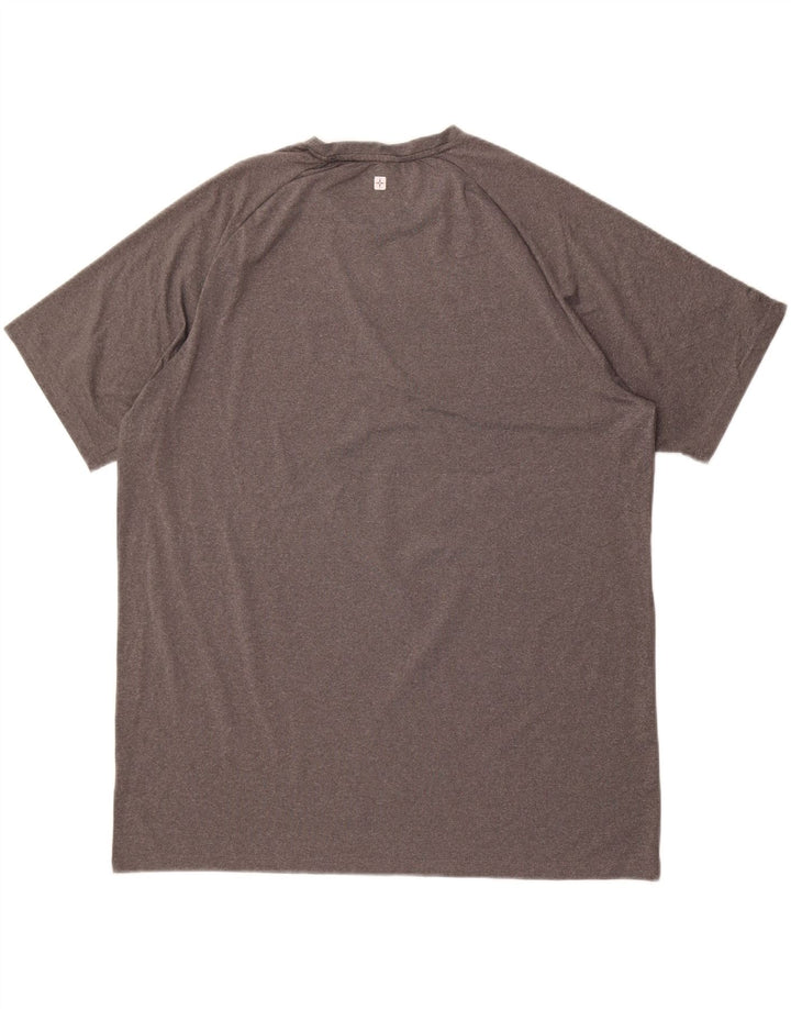 Mountain Warehouse T-Shirt Homme Top 2XL Gris Polyester