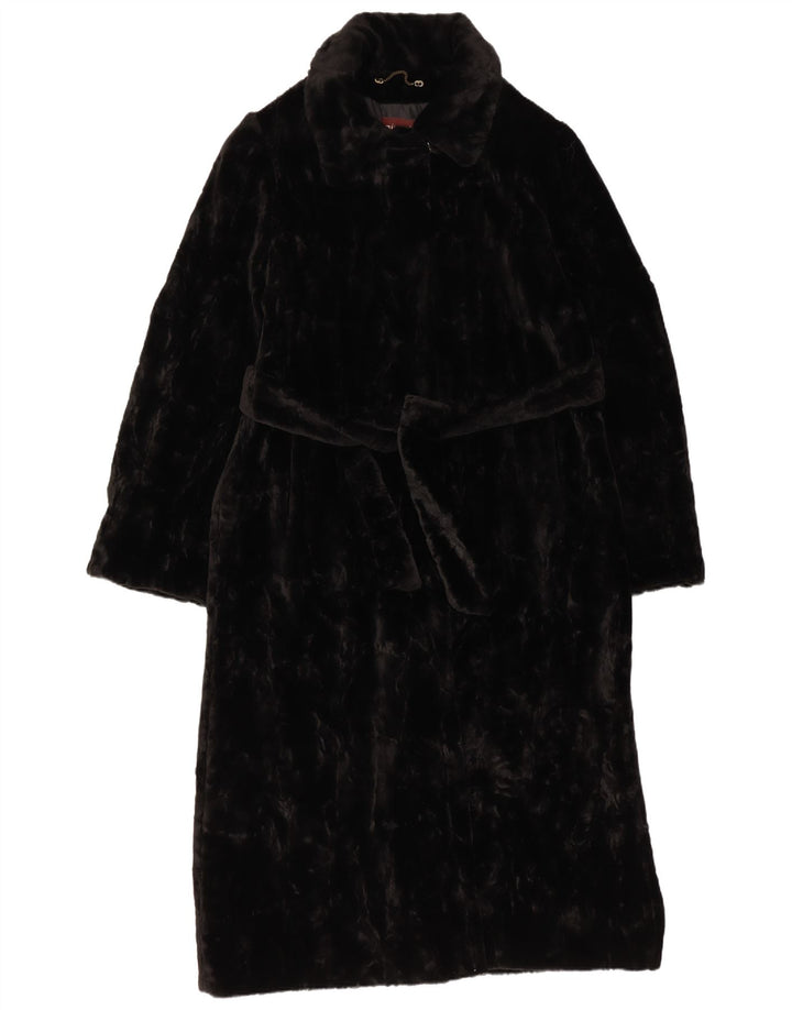 Misstwidd Manteau en fausse fourrure pour femme IT 44 Acrylique noir moyen