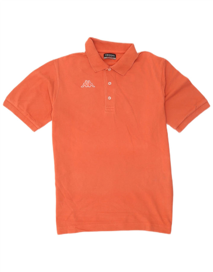 Kappa Polo Homme Orange Moyen Coton