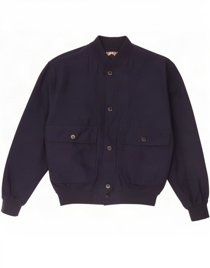 Faciba Veste Bomber Homme IT 50 Large Bleu Marine