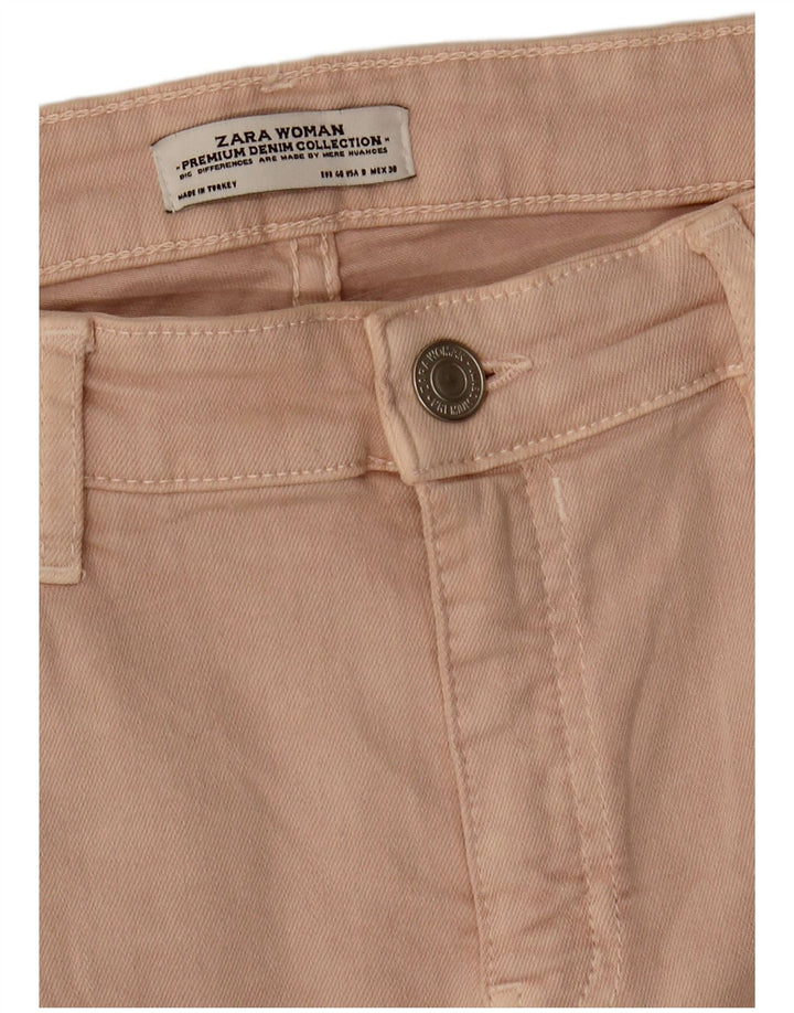 Zara Jean skinny pour femme EU 40 Medium W30 L27 Rose