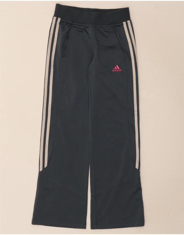 Adidas Pantalon de survêtement coupe ample pour fille 9-10 ans Gris Polyester
