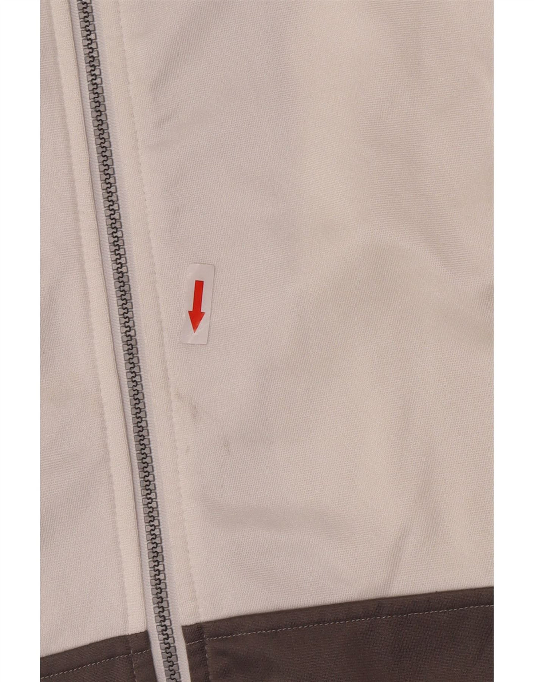 Champion Veste de Survêtement USA Graphic Homme Blanc Moyen Colorblock
